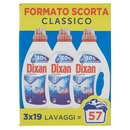 DIXAN Liquido Classico 360° Tripack 57 Lav. (3x19)